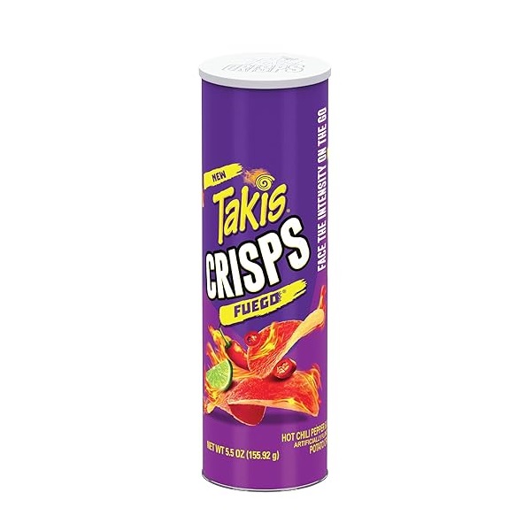 (Discontinued) Takis Fuego Crisps Tube 156g NEW