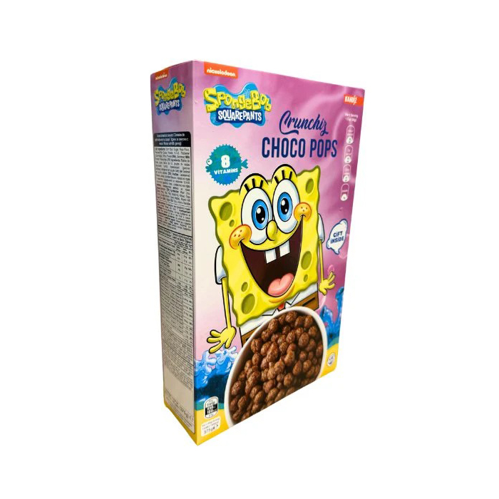 (STANDARD) Nickelodeon Sponge Bob Square Pants Choco Pops 375g