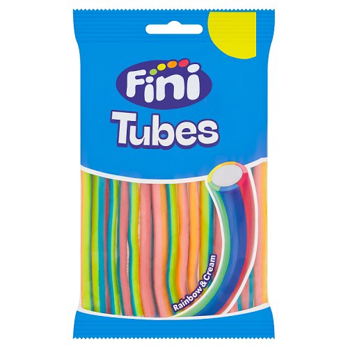 Fini Rainbow Tubes & Cream Bag PM £1.25 140g