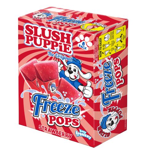 Slush Puppie Strawberry Triangle 8pk