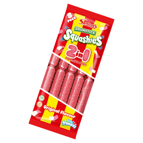 Swizzels Squashies 2 in 1 Ice Pops 8pk