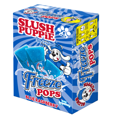 Slush Puppie Blue Raspberry Triangle 8pk