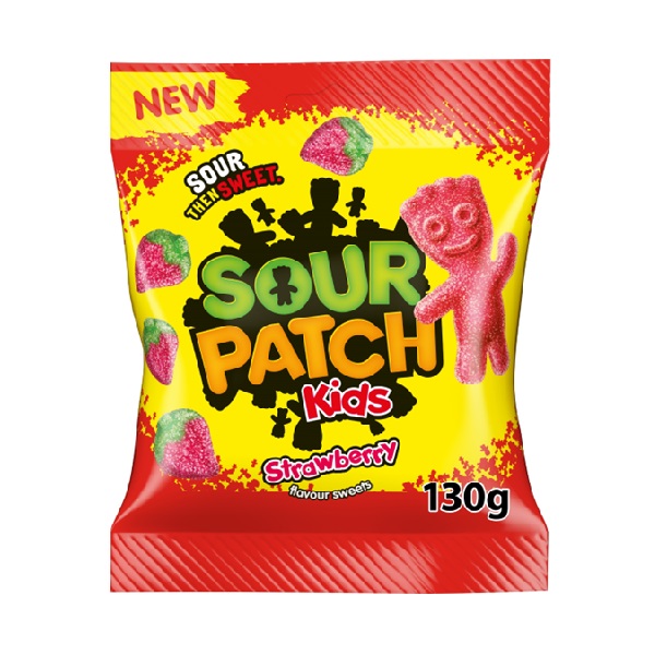 (STANDARD) Sour Patch Kids Strawberry 130g
