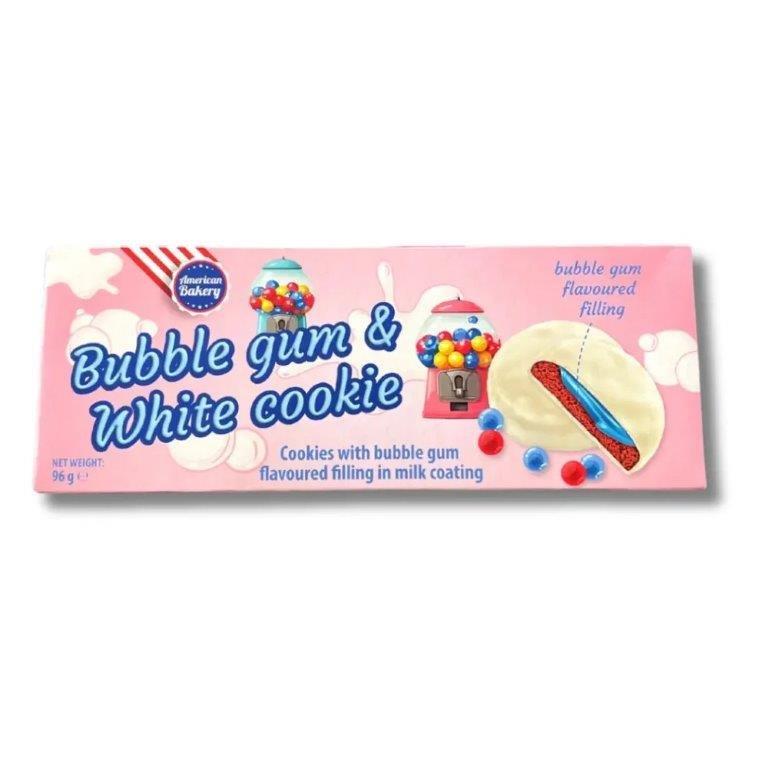 (Discontinued) American Bakery Bubble Gum & White Choco Cookies 96g