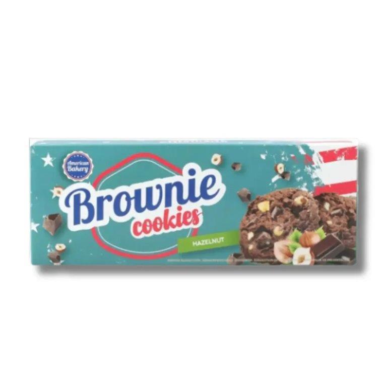 (Discontinued) American Bakery Brownie Cookies Hazelnut 106g