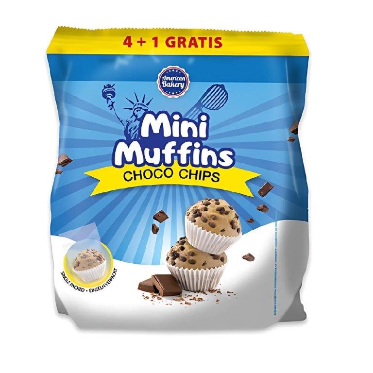 (Discontinued) American Bakery Mini Muffins Chocolate Chip 125g