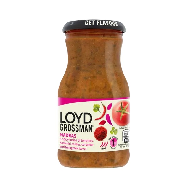 (DELIST)Loyd Grosman Madras Sauce 350g