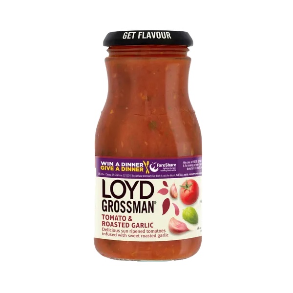 (DELIST)Loyd Grossman Tomato & Garlic Pasta Sauce 350g