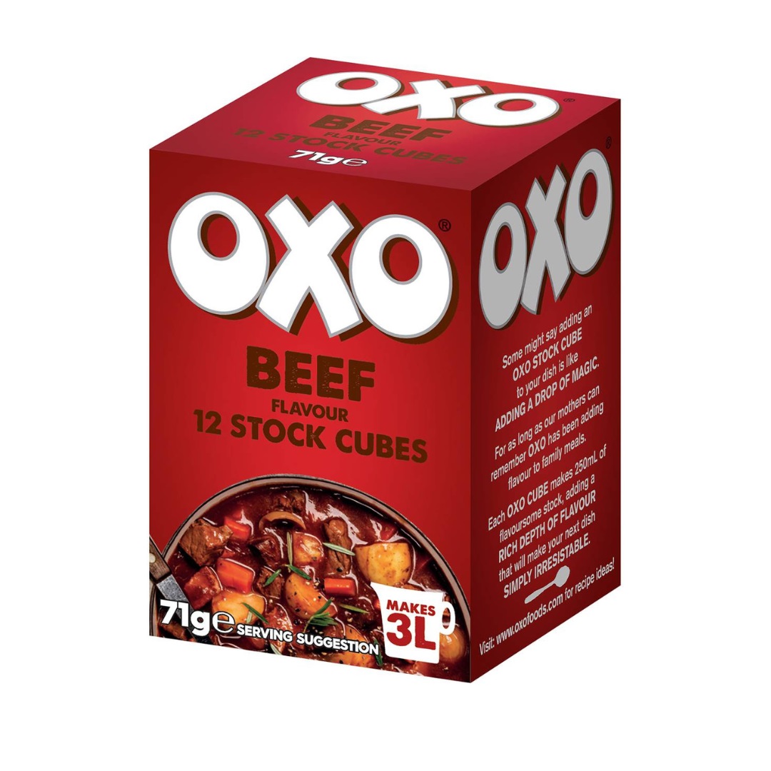 (DELIST)OXO Beef Stock Cubes 71g