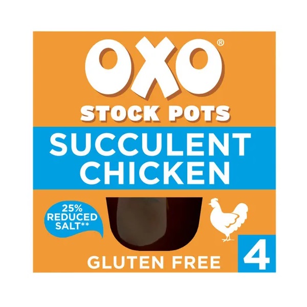 (DELIST)OXO Stock Pots Reduced Salt Chicken 4s 80g
