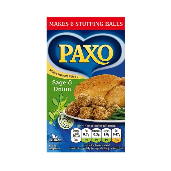 (DELIST)Paxo Sage & Onion Stuffing Mix 85g