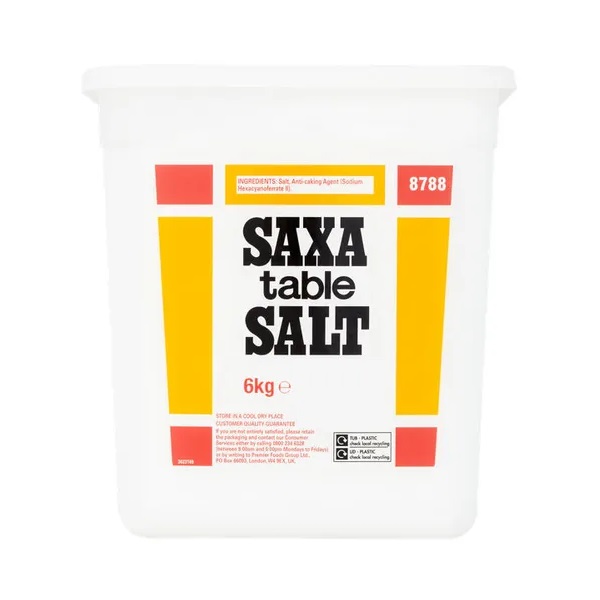(DELIST)Saxa Salt 6kg