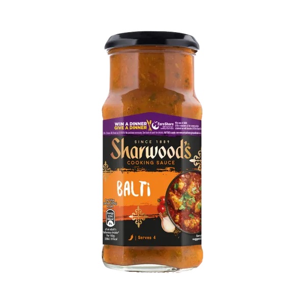 (DELIST)Sharwoods Balti Medium Curry Sauce 420g