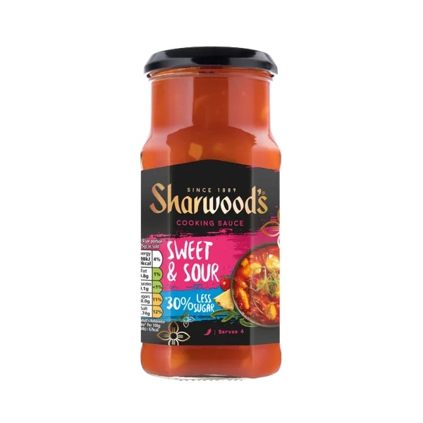(DELIST)Sharwoods Reduced Sugar Sweet & Sour Sauce 425g