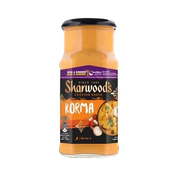 (DELIST)Sharwoods Korma Sauce 420g