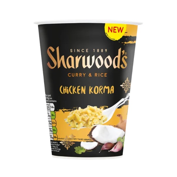 (DELIST)Sharwood Chicken Korma Rice Pot 70g