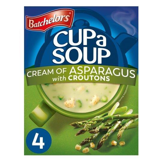 (DELIST)Batchelors Cup A Soup Sachets 4s Cream Of Asparagus 117g