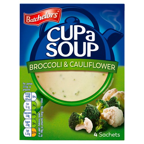 (DELIST)Batchelors Cup A Soup Broccoli & Cauliflower 101g