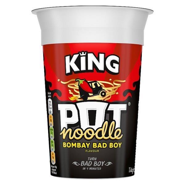(DELIST) King Pot Noodle Bombay Bad Boy 111g (HS)