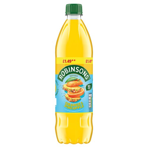 (DELIST) Robinsons Orange & Pineapple NAS 750ml PM £1.49