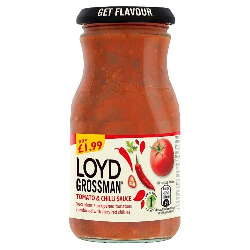 Loyd Grossman Tomato & Chilli PM £1.99 350g