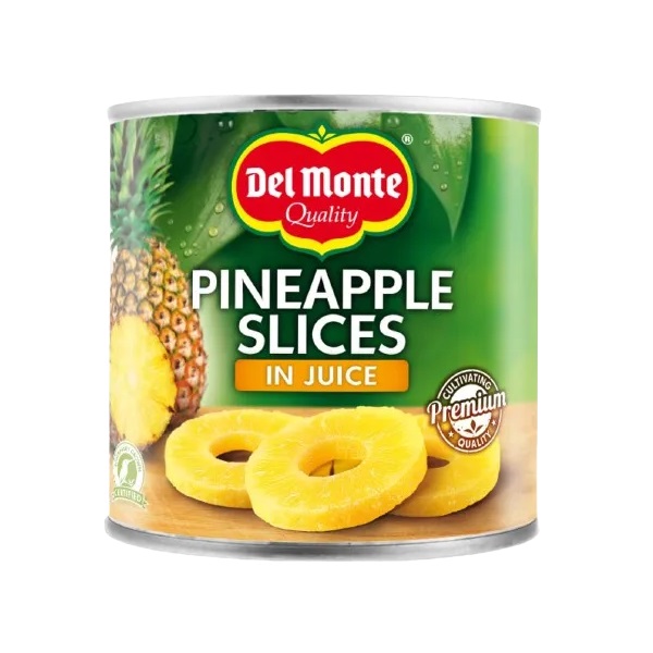 Del Monte Pineapple Slices In Juice 3kg