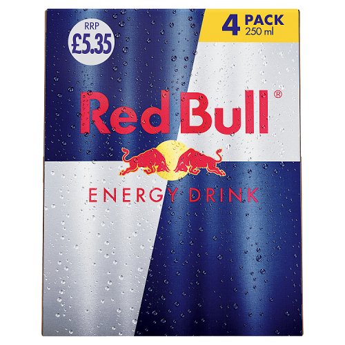 Red Bull 4pk PM £6 (4 x 250ml)