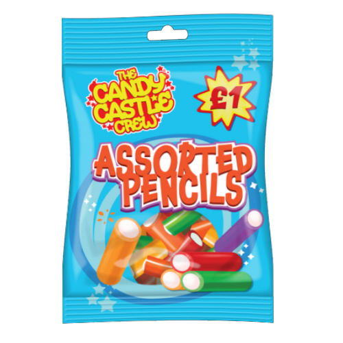 Candy Castle Crew Pencil Bites PM £1 90g