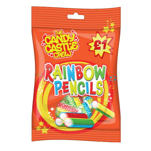 Candy Castle Crew Fizzy Pencils PM £1 90g