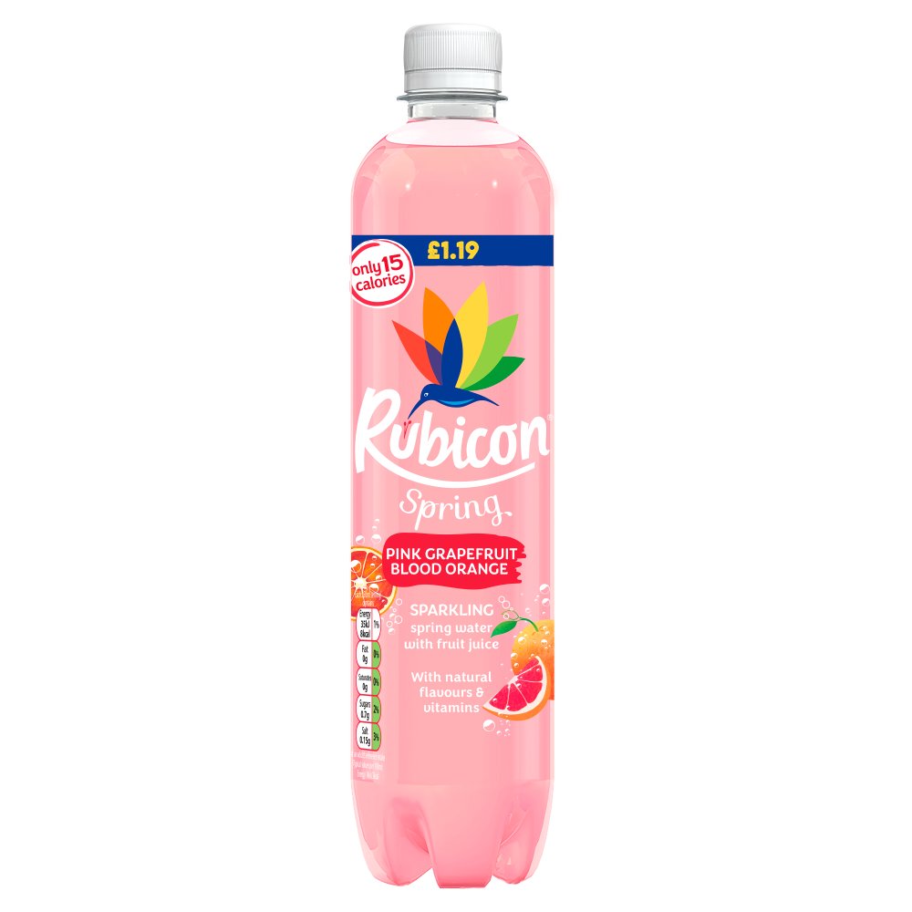 Rubicon Spring Pink Grapefruit & Blood Orange PM £1.29 500ml