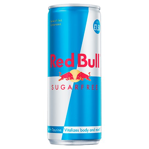 Red Bull S/F PM £1.70 250ml