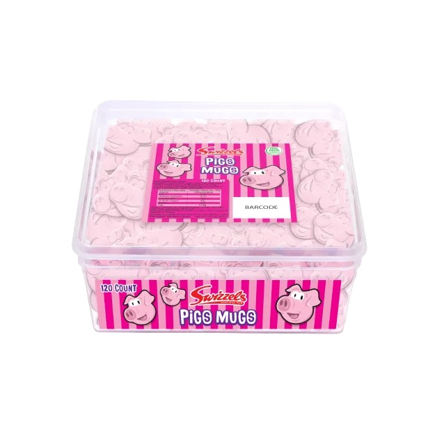 Swizzels Pig Mugs Tub 120s