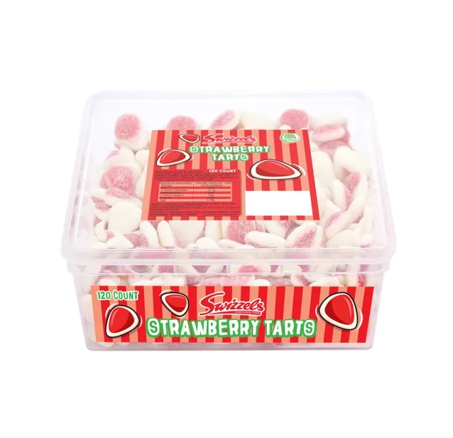 Swizzels Strawberry Tarts Tub 120s