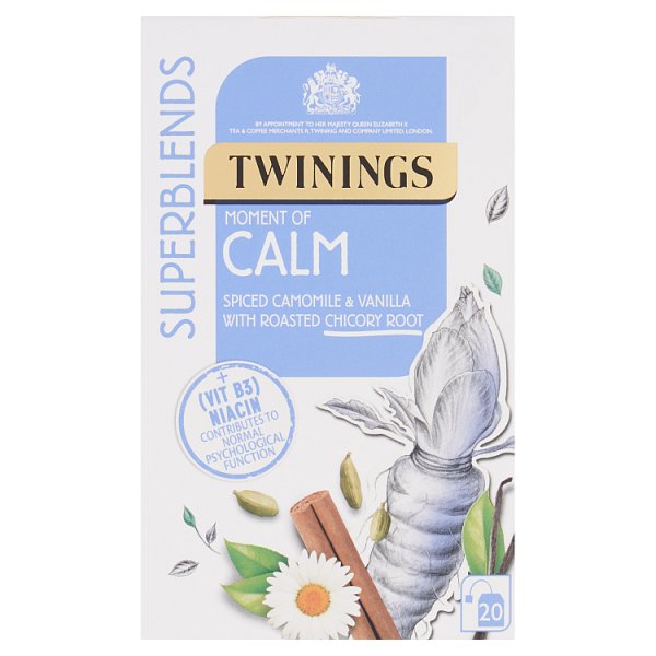 Twinings Superblends Moment of Calm Spiced Camomile & Vanilla 20s (HS)