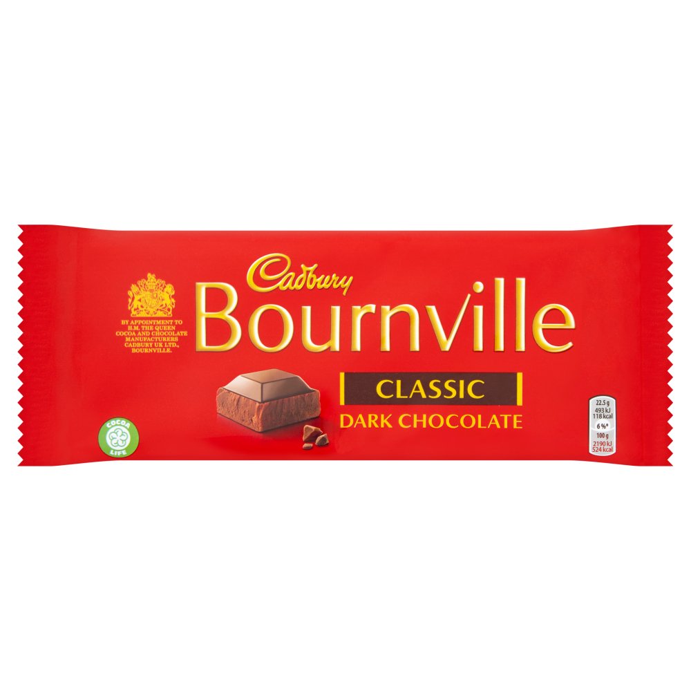 (DELIST) Cadbury Bournville Tablet 180g