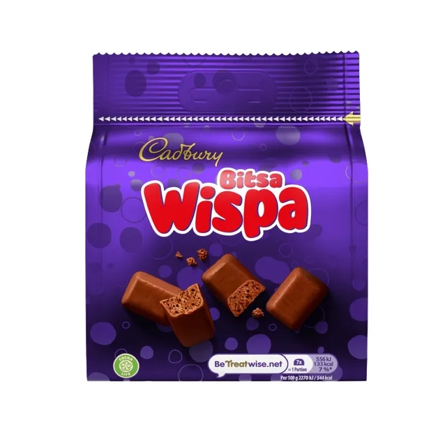 (STANDARD) Cadbury Bitsa Wispa Bag 85g