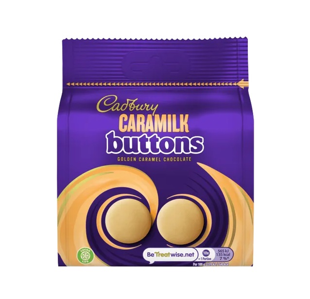 (STANDARD) Cadbury Caramilk Buttons Bag 85g