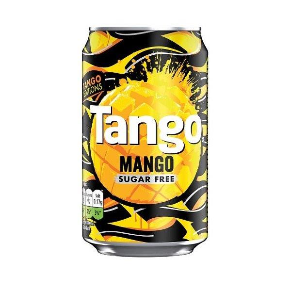 (DELIST) Tango Mango Sugar Free 330ml