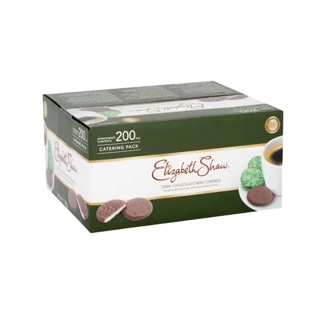 (Discontinued) Elizabeth Shaw Dark Chocolate Mint Cremes 2.45kg
