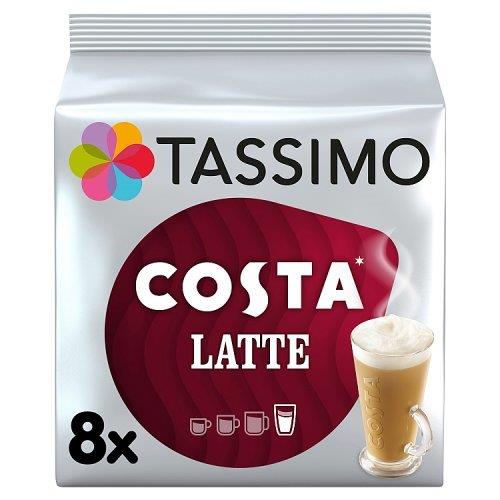 Tassimo Costa Latte Pods 8s