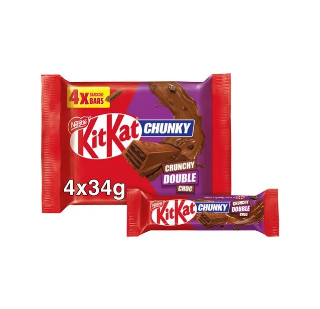 DUNIYA | KitKat Chunky Double Chocolate 4pk (4 x 35g)  Thumbnail
