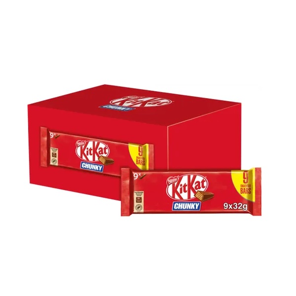 KitKat 9 Finger Chunky Milk 9pk (9 x 32g)