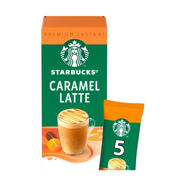 (DELIST) Starbucks Instant Caramel Latte Sachets 5s 115g