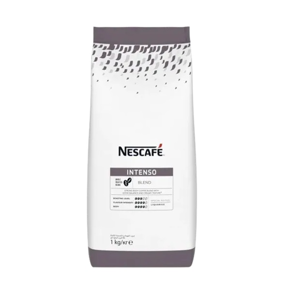 Nescafe Intenso Whole Roasted Coffee beans 1kg