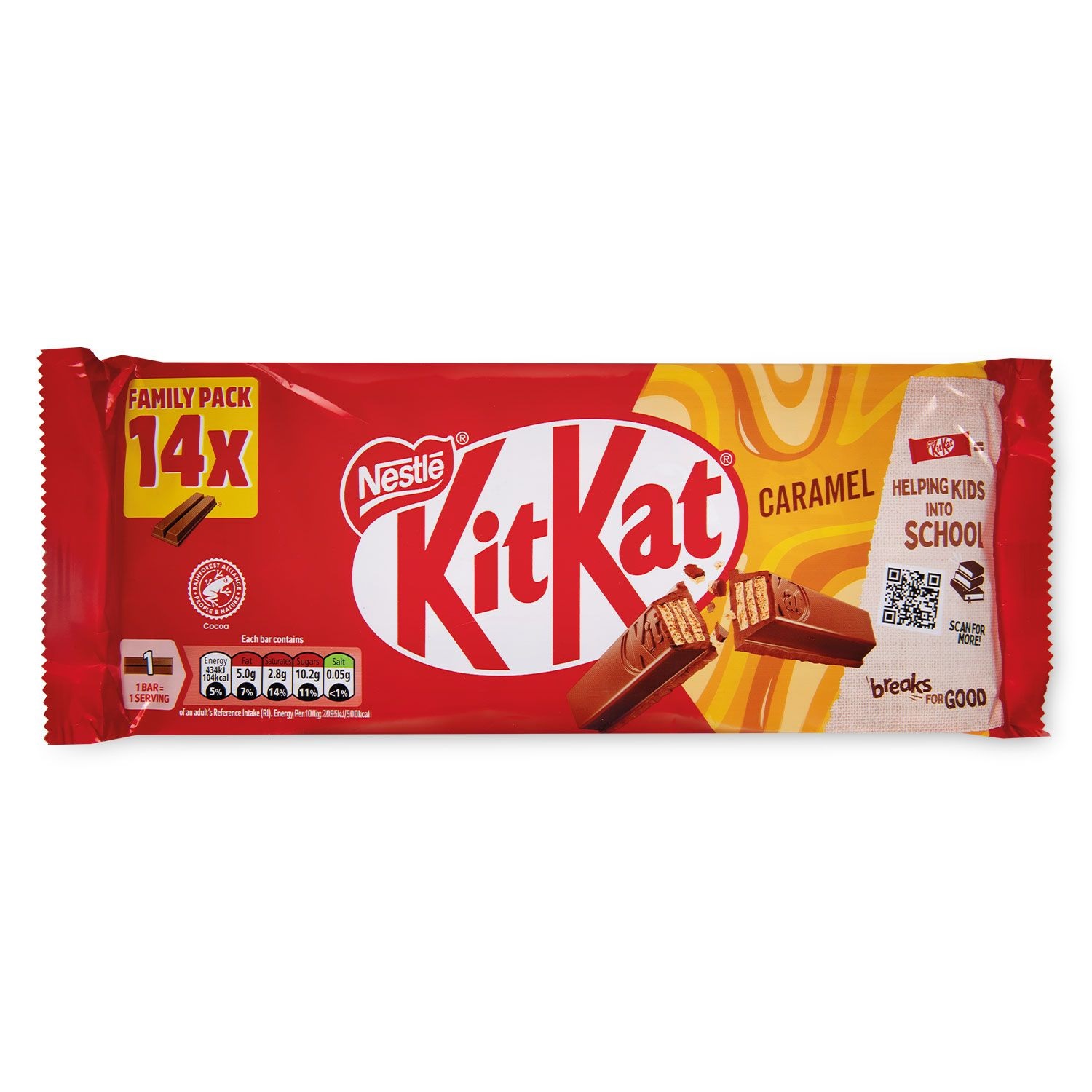 KitKat 2 Finger Caramel 12pk (12 x 20.7g)