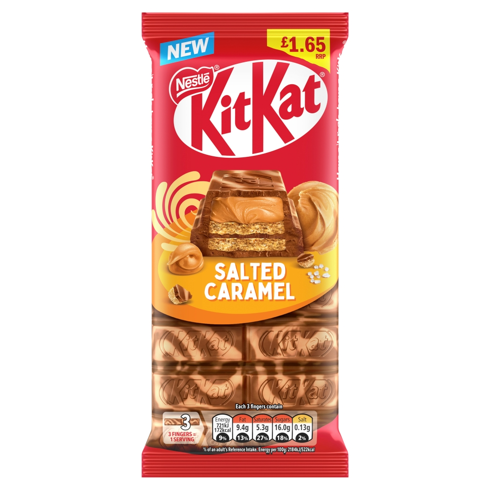 KitKat Block Salted Caramel 99g PM £1.65 