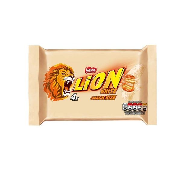 Lion White 4pk (4 x 30g) 