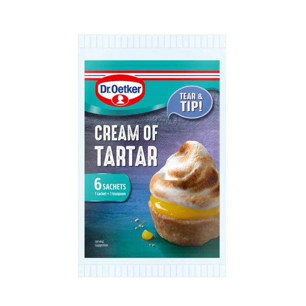 Dr Oetker Cream of Tartar (6 x 5g)
