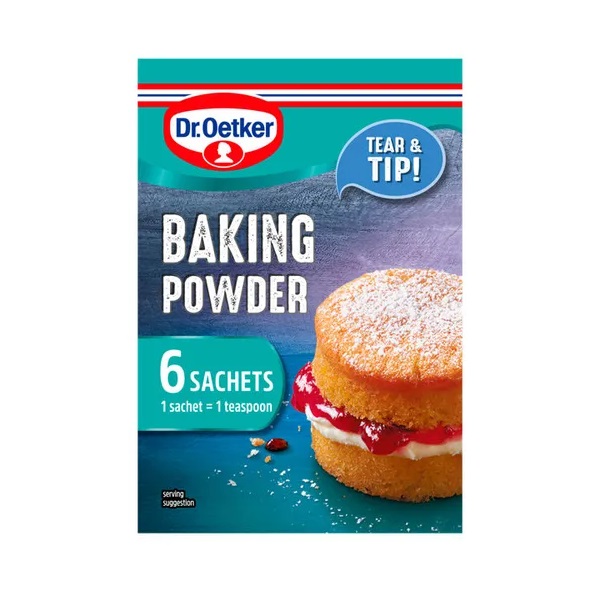 Dr Oetker Gluten Free Baking Powder (6 x 5g)