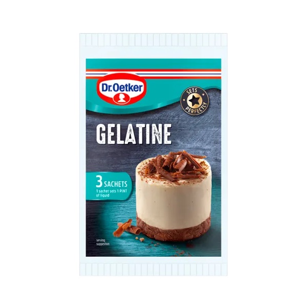 Dr Oetker Gelatine Sachet (3 x 12g)